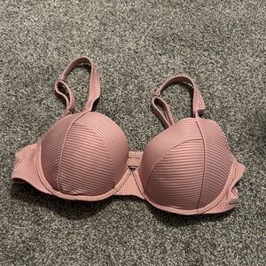 Victoria's Secret Mauve Ribbed Bra